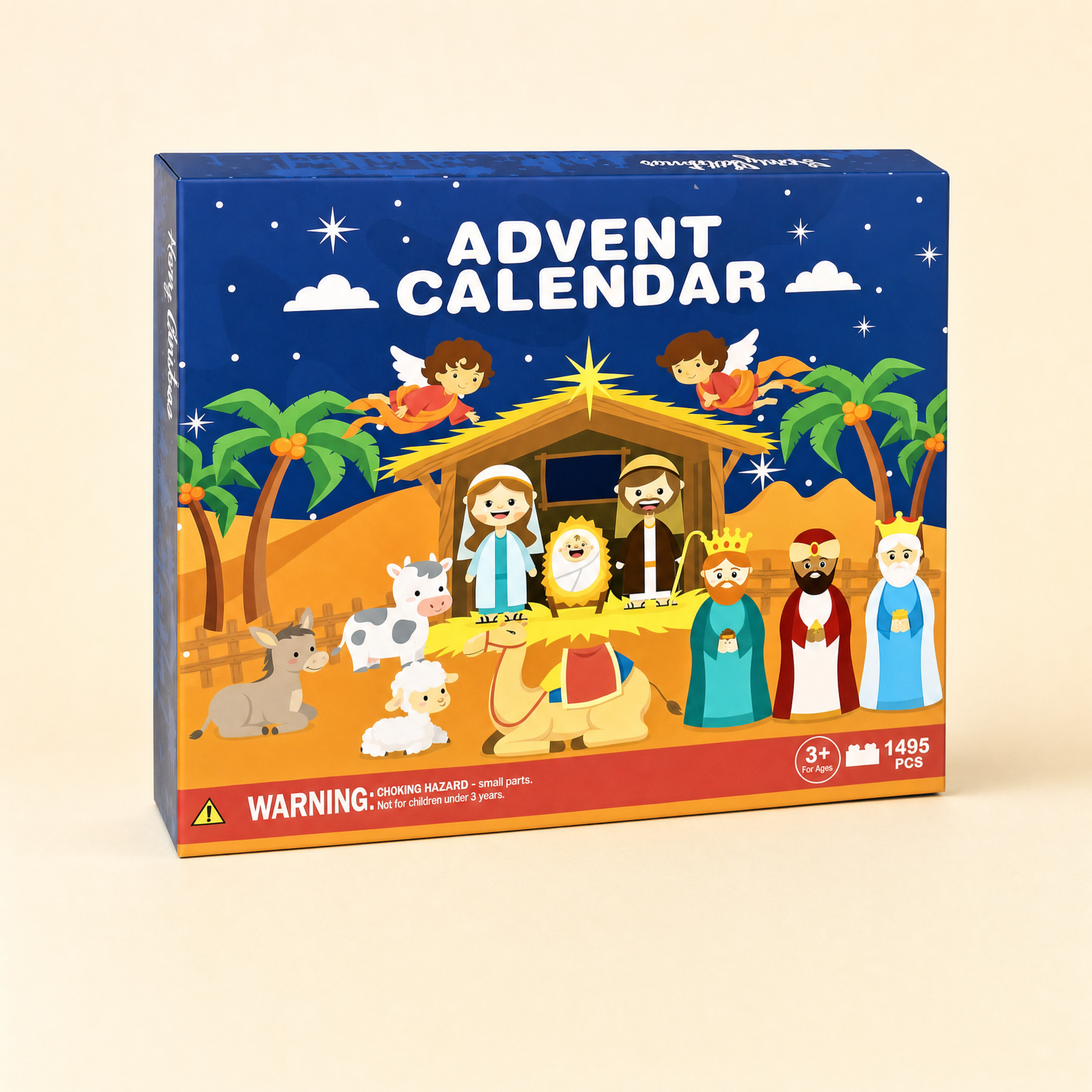Holy Advent Calendar box, front view